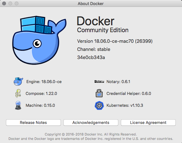 docker for mac previous versions